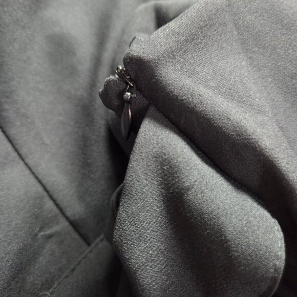 NEW ZARA BOW‎ TRIM SKORT BLACK REF. 2271/583 Mini Womens Large - Picture 9 of 13